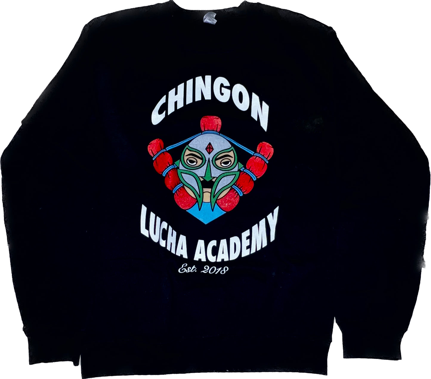 Chingon Lucha Academy Crewneck Sweater